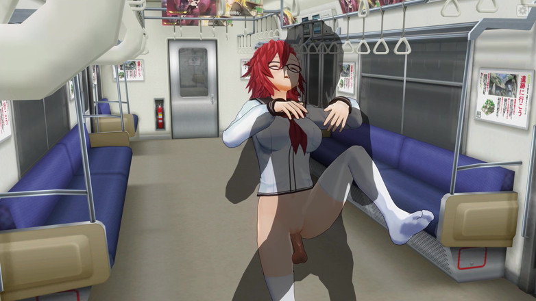 H3DC: 3D HENTAI College girl can't stop fucking big cock on...