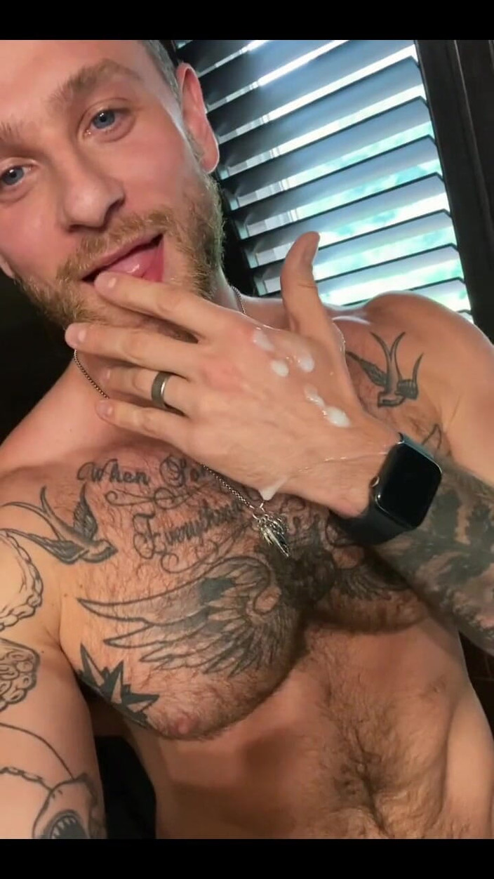 Leo Bayne: Kerl. Ich schwöre, mein sperma schmeckt wirklich wie süß