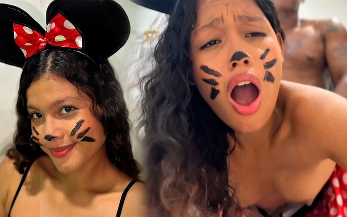 kafesexxx: Minnie Mouse Chciała Zjeść Ser, Ale Skończyło Się Na Jedzeniu...