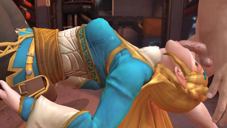 Wraith ward: Princess Zelda's Legendary Blow job