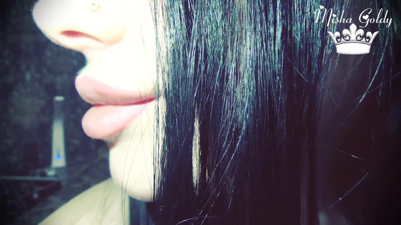 Goddess Misha Goldy: I did my lips even more bigger! Lips bigger - cum...