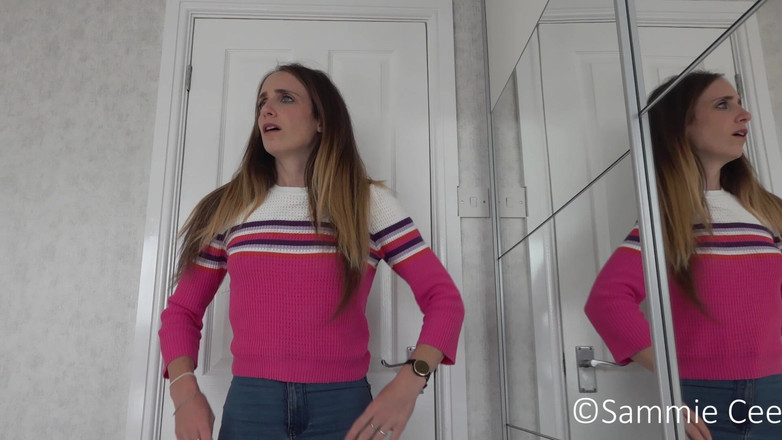 Sammie Cee: Zamčeno v džínách, smáčení čůrací zoufalství