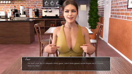 Dirty GamesXxX: Avantaje la birou: cafea și țâțe mari suculente dimineața - episodul 5