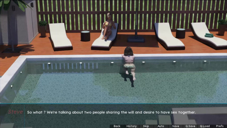 Visual Novels: Summer scent part 3 (girlfriend route)