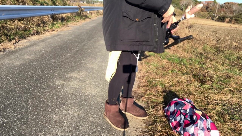 megu2002: Unabhängiges Training Nr. 47 Eingekuschelte Exposition beim morgendlichen Spaziergang in die...