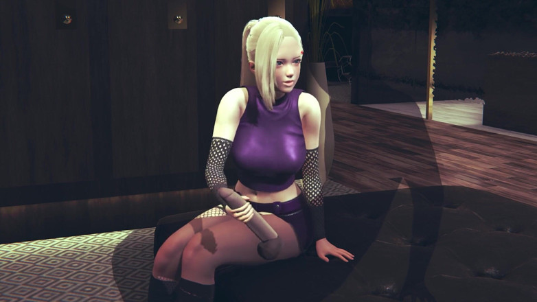 Waifu club 3D: Ino yamanaka bakal ngocok kontolmu kalau kamu nanya