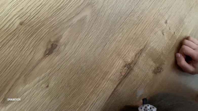 Dvabitch: Hungry for cum slut gets load in her mouth and...