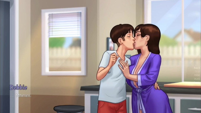 Xr Gamer: Debbie Finally Kissed Anon - Summer Time Saga Gameplay