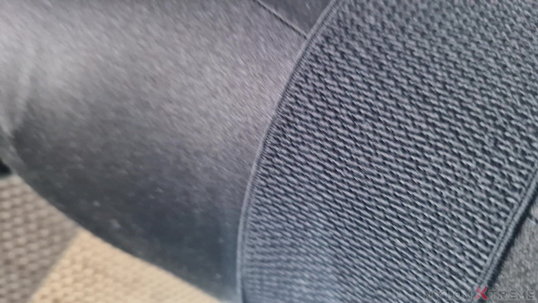 Nylon Xtreme: POV Nora Fox Full Black Zentai Mugger