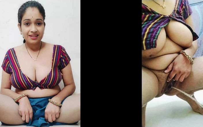 YourUrfi: Сексуальная индийская Maal Bhabhi трахает пальцами киску и писает