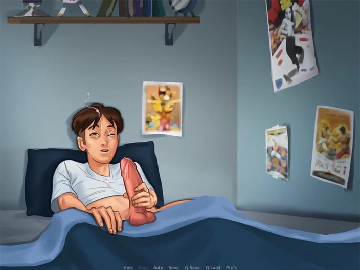 Miss Kitty 2K: Summertimesaga üvey anne ve üvey kız kardeş bir yarağı paylaşıyor- bölüm 98