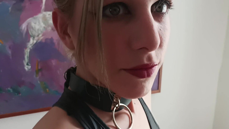 vuana: Submissive MILF Slut Gets Face Fuck and Cum on Face