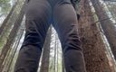 Milf Sex Queen: Pissing in the Woods in the Winter Day