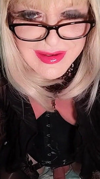 Sexy Trans Minx in Stockings