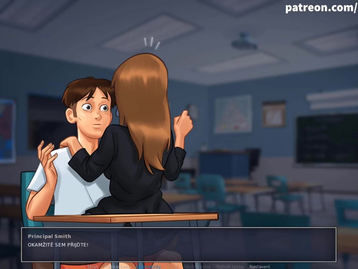 Cartoon Universal: Summertime saga parte 146 - insegnante di francese in college (sottomessa ceca)