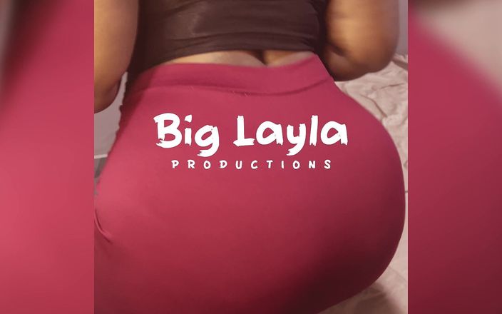 Big Layla: Big booty ebony teaches step-bro how to make her cum