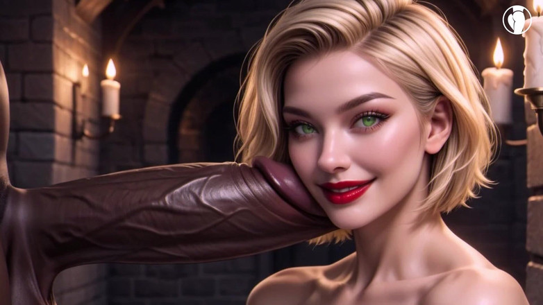 Croft AI Art: Berambut Perang Berdada Mendapat Fucked Oleh Ayam Panas - Ai Arte