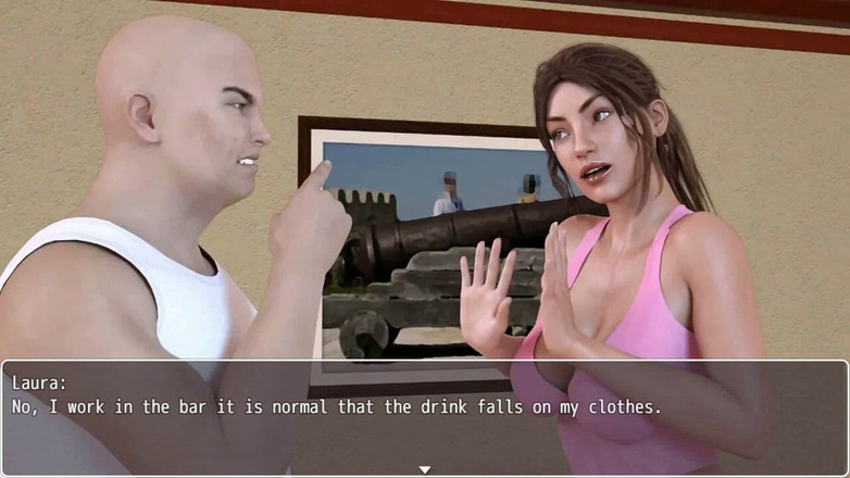 Dirty GamesXxX: Laura Lustful 비밀: 아내가 바람을 피우는 것으로 의심되는 남편 37화