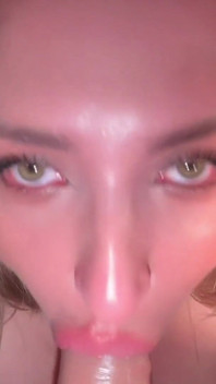 Big Titty Slut Blowjob Facial