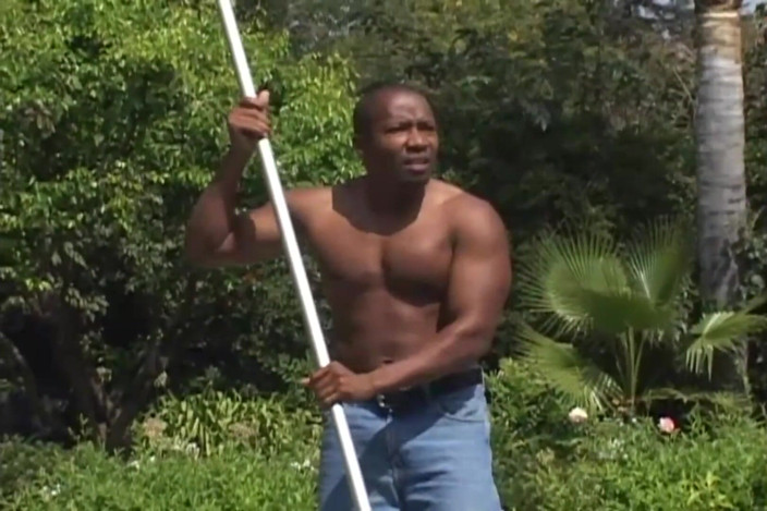 American Idol X: Sexy blonde big ass fucking big ass fingering big black...