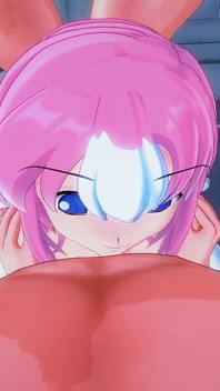 Mega Man X Dive's Nana Gets a Bukkake to Celebrate Her Playable Debut