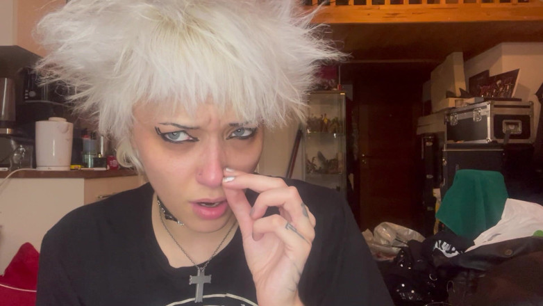 Glitterqueen1999: Ngentot fetish hidung piggyku joi