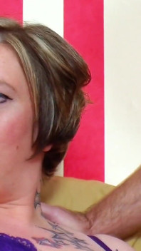 German husband lets his wife persuade him to have a 3some