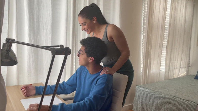 Pro Am Entertainment: Stepmom Rewards Her Stepson for Studying