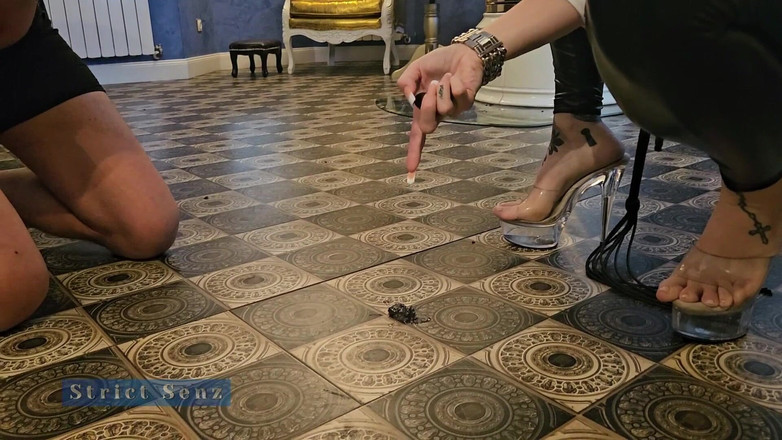 Strict Senz: Miss Alessa Milano sebat pada lutut awak bahagian 2