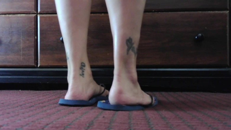 Abby Anna: Natural shoe play flipflops