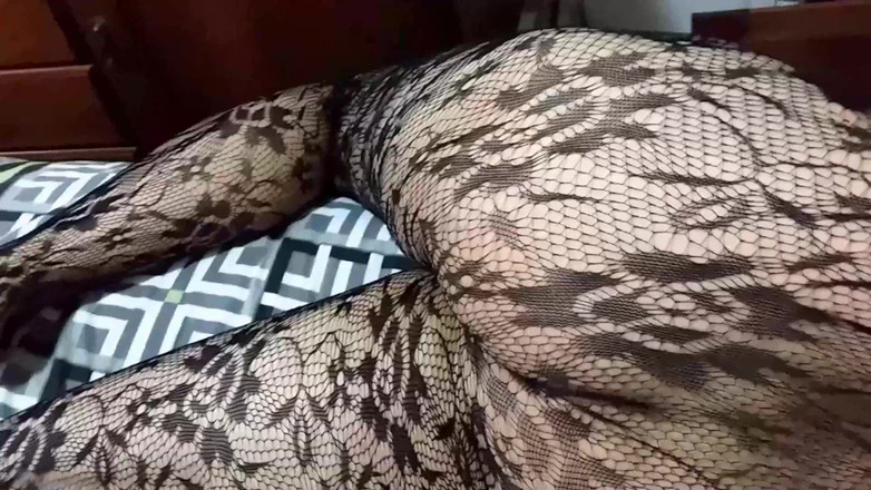 Dani Leg: 81v 4K Collant di lacy su gambe sexy con Nailpolish