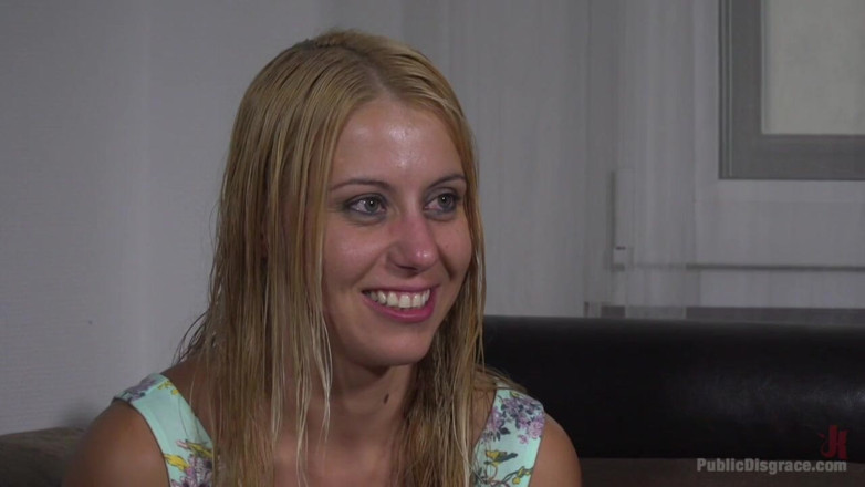 Public Disgrace by Kink: Nikki Thorne Rammed in Public