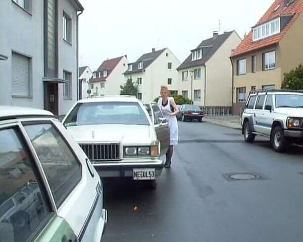 German amateur couples: Two Stunning German Chicks Sharing a Loaded Cock on the...
