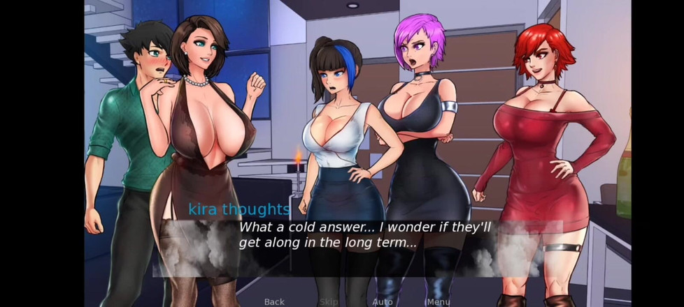 HotSummer117: Confined with Goddesses Cap 4 - Party and a MILF's Tits