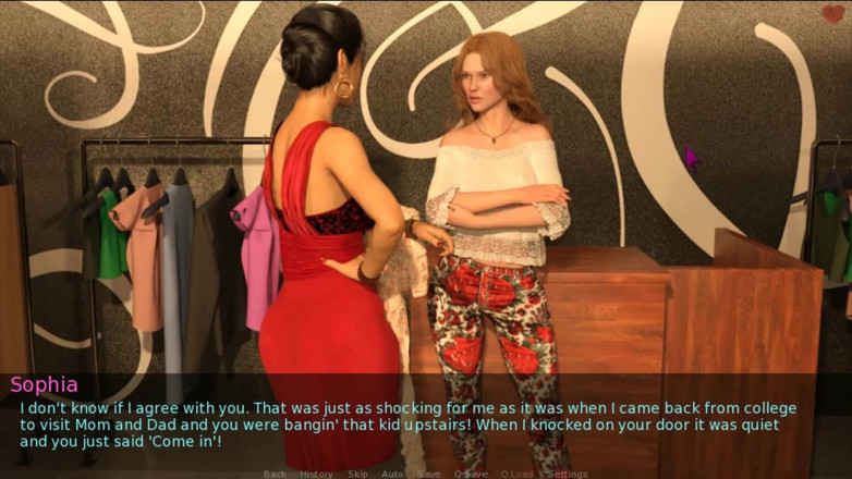 Visual Novels: Дружина і мачуха, частина 23
