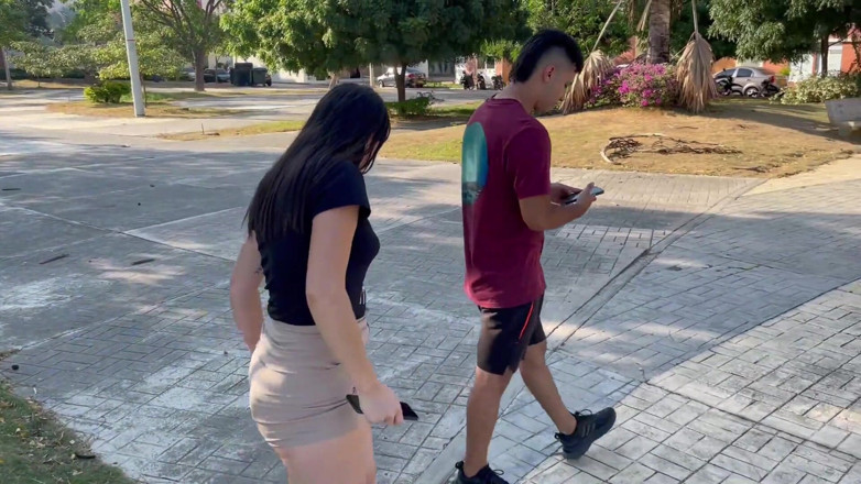 kathalina bronw: I Comfort My Little Neighbor with a Hard Ass Fuck...