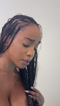 Nigerian American Teen Takes Big White Cock Breeding