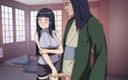 LoveSkySan69: Entrenador kunoichi - entrenadora de ninja naruto - parte 77 - hinata masturbación por...