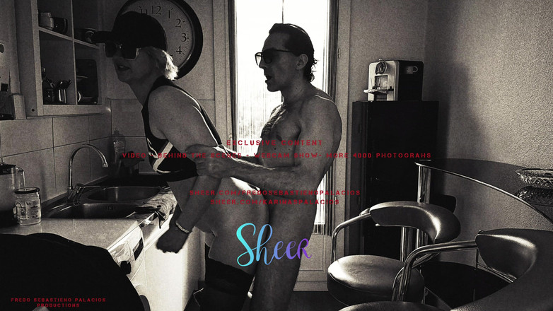 Karina S Palacios - Fredo Sebastieno Palacios: 家庭主妇网络摄像头寻找鸡巴 - 真正的素人自制 - 自然奶子毛茸茸的阴户。