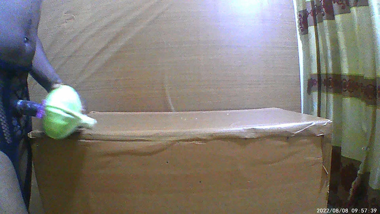 Virginmask: Sexy femboy transvestiten-schlampe fickt klaffendes kohl-arschloch