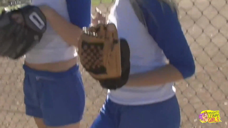 Naughty Lesbian Girls: Baseball Chicks Get Seduced and Picked up by the Lez...