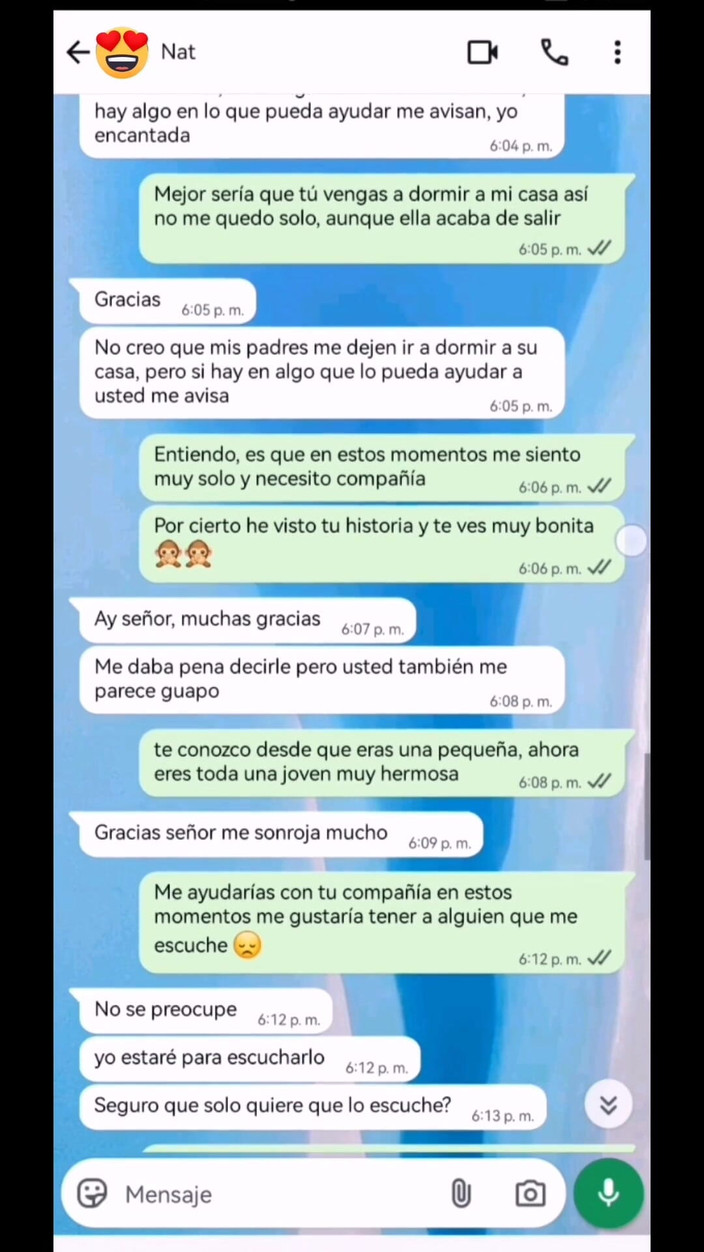 Natasha Caseros: 義理の娘の友人とのホットチャット