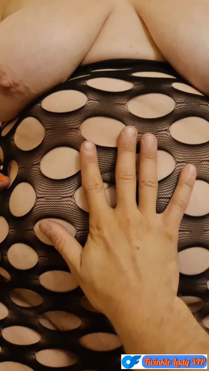 Twinkle Lady VIP: Dicker bauch, dicke möpse und leckere oma