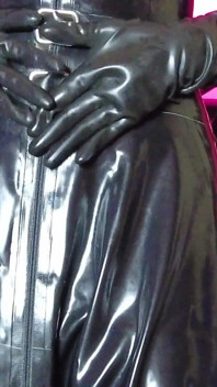 Eva Latex Rubber Dress Solo Mistress Femdom BDSM MILF