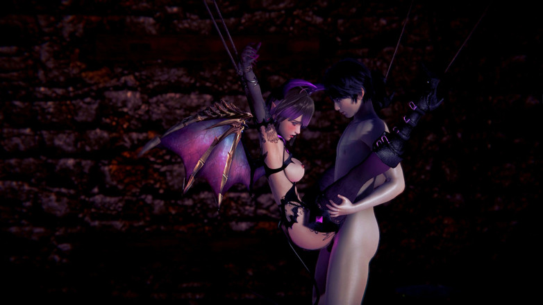 Waifu club 3D: Succubus được bắn tinh vào âm hộ trong tầng hầm BDSM