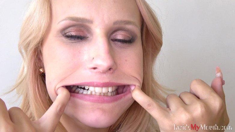 Inside My Mouth: Mouth fetish clip with Angel Wicky fullhd - Inside my mouth
