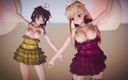 Mmd anime girls: Mmd R-18 Anime Girls Sexy Dancing (clip 44)