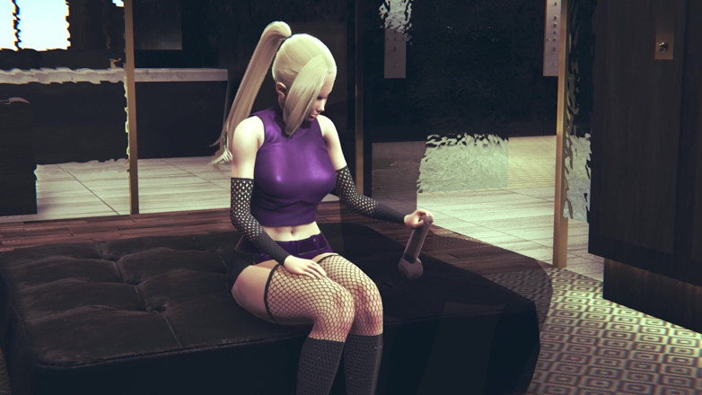 Waifu club 3D: Ino Yamanaka îți va masturba pula dacă întrebi