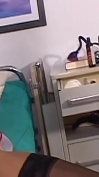 Insatiable Nurse MILF Takes Cock and Thick Dildo Deep