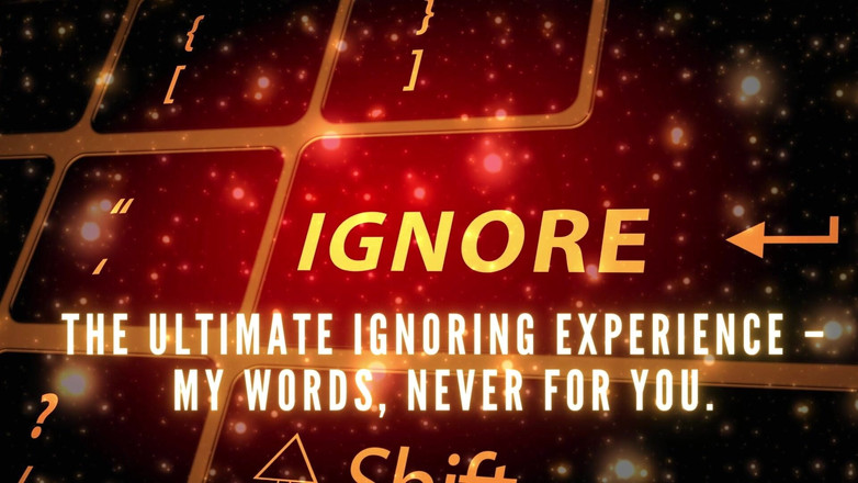 Goddess Misha Goldy: परम उपेक्षा अनुभव - मेरे शब्द, तुम्हारे लिए कभी नहीं